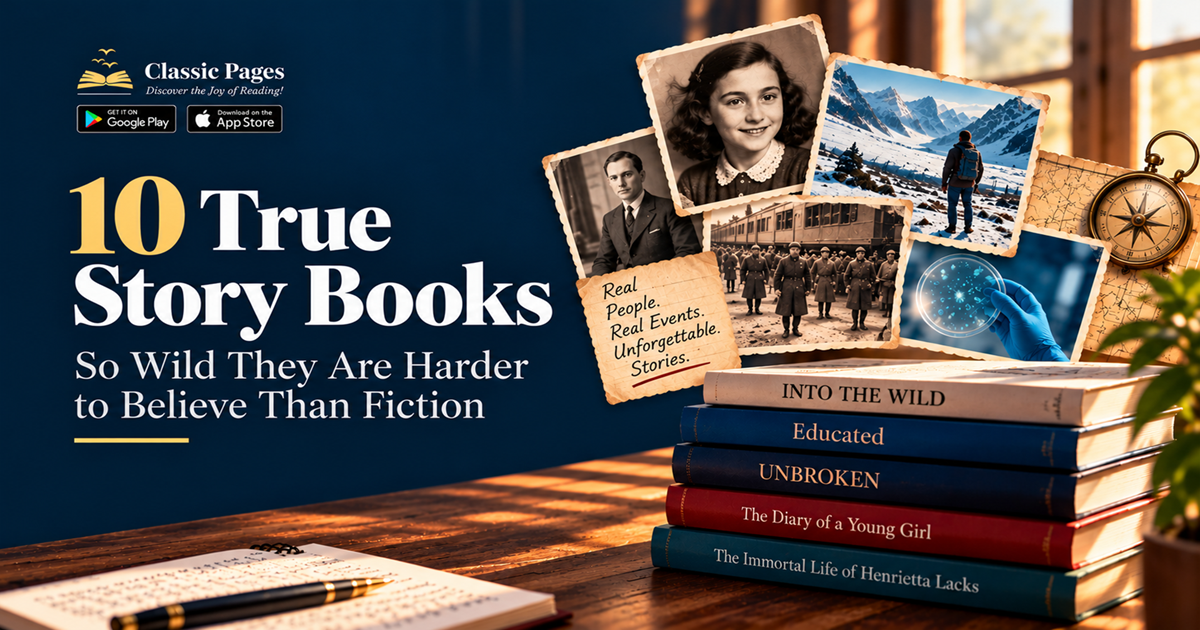10 True Story Books So Wild They Are Harder to Believe Than Fiction