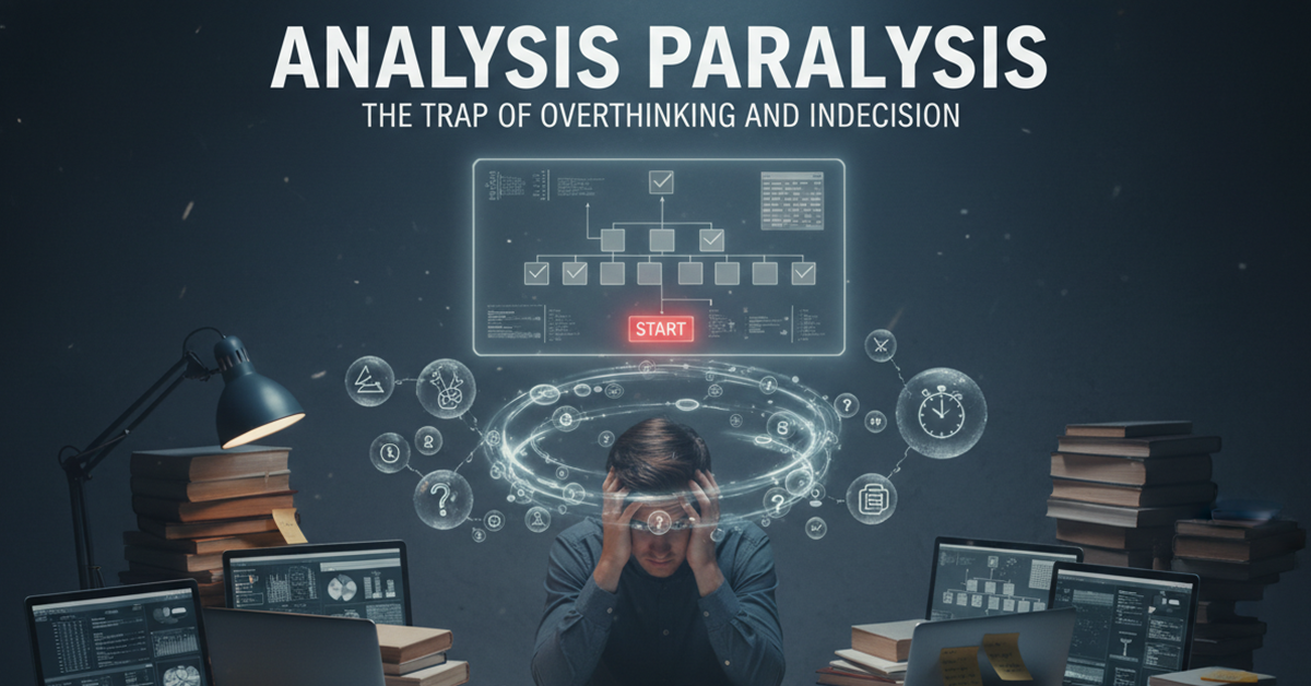Analysis Paralysis: How Overthinking Kills Progress (And How to Stop It)