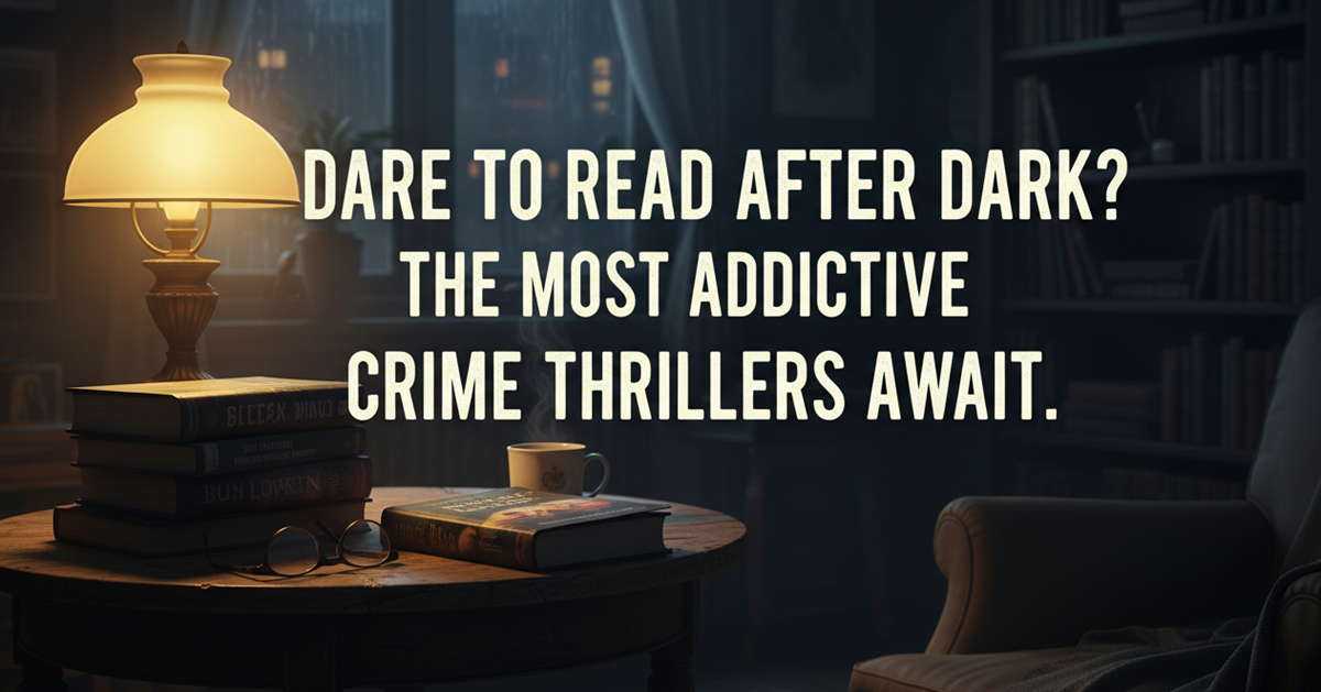 Crime Thriller Books That Will Make You Lock Your Doors and Trust Nobody