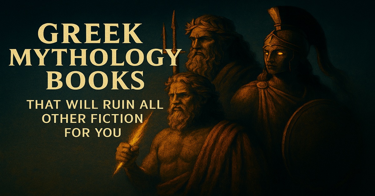 15 Greek Mythology Books That Will Make You Question Reality (Seriously, #7 Will Blow Your Mind!)
