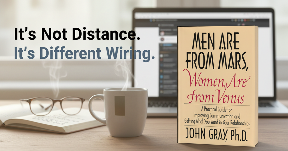 Why Men and Women Can't Understand Each Other, and How This 1992 Book Finally Explained It All