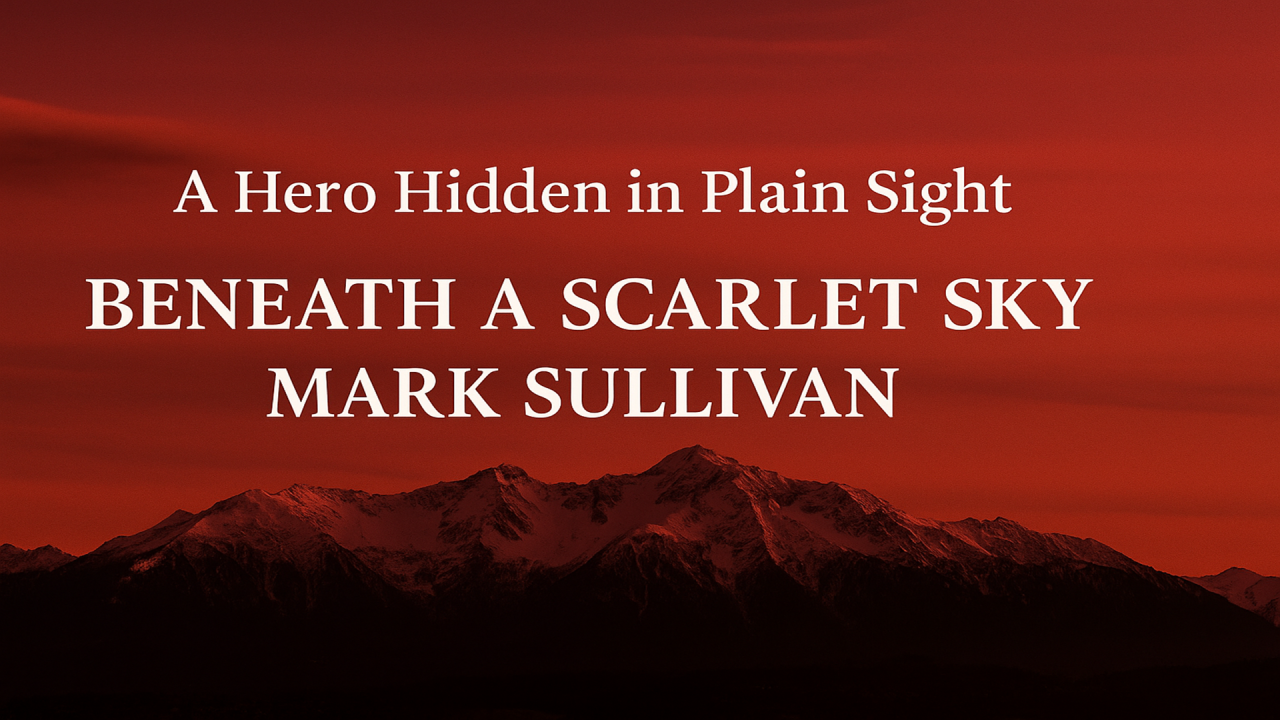 A Hero Hidden in Plain Sight: Beneath a Scarlet Sky by Mark Sullivan