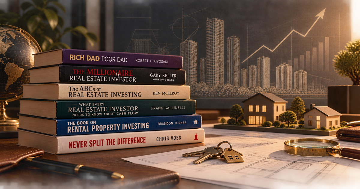 The Real Estate Books That Separate Lucky Buyers From Rich Ones